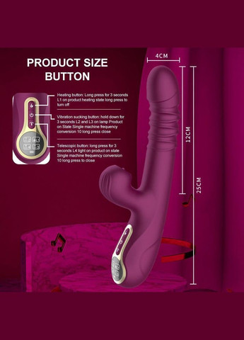 ТОПОВЫЙ ЧЕРНЫЙ ВИБРАТОР Женский фаллоимитатор с дисплеем Dibe (349820935)