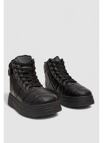 Кроссовки женские зимние,, 248RBB10 Stilli чёрные (367973698)