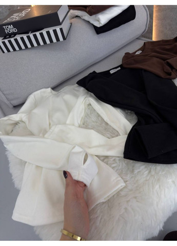 Жіночий облягаючий костюм із лонгслівом та легінсами No Brand (372390029)