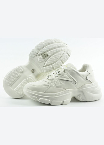 Кроссовки на платформе ALLSY молочные демисезоны (345309182)