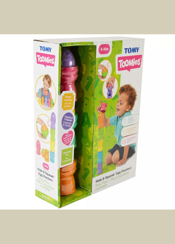 Пирамидка Яйца-пищалки (124639) Tomy (342716006)