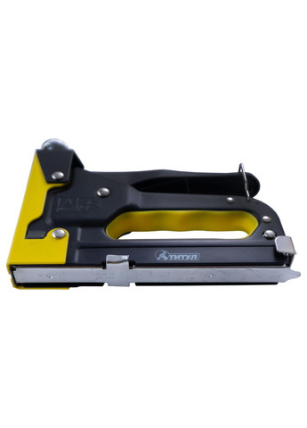Степлер пружинний Титул 4-14 мм (41-0910) чорний Mastertool (335048789)