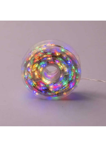 Гирлянда роса на пульте 100 метров на 1000 led светодиодов капля на белом проводе мультиколор 1000L100MWML No Brand (362502849)