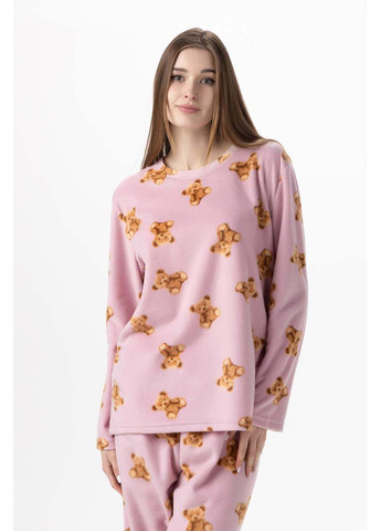 Розовая всесезон пижама женская Siyah Inci