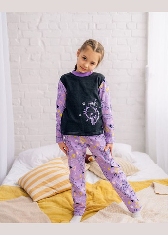Фіолетова піжама для дівчинки hc (h001-6076-024-33-5-н) No Brand