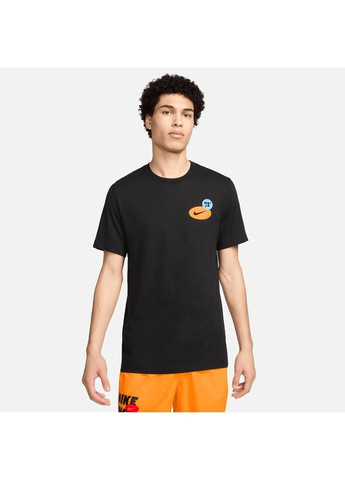 Черная футболка мужская df tee black Nike