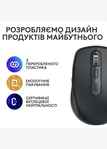 Миша бездротова MX Anywhere 3S Graphite (910-006929) Logitech (336955283)