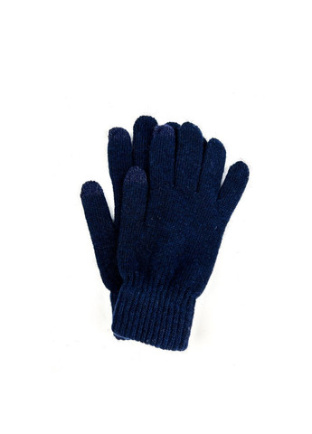 Перчатки Smart Touch женские шерсть с акрилом синие РАЙАН LuckyLOOK 291-270 (290278518)
