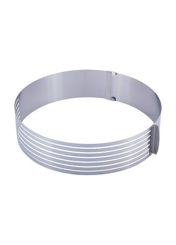 Форма для выпички и нарезки бисквита регулируемая с ножом 245-330 мм Kamille (366217595)