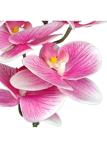 Квітка штучна Орхідея гнучка рожева 1007 No Brand (272150444)