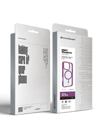Чехол для мобильного телефона (ARM78723) ArmorStandart Unit MagSafe Apple iPhone 16 Pro Violet (326595748)
