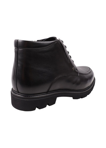 Черные ботинки мужские черные натуральная кожа Cosottinni