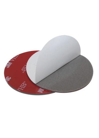 Водостійкий акриловий скотч 3 кружка по 50 мм для внутрішніх і зовнішніх робіт чорний No Brand (353492315)