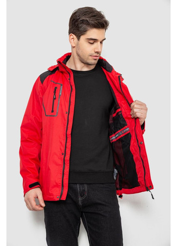 Червона куртка чоловіча демісезонна з капюшоном, колір жовтий, 244rl-2515al Ager