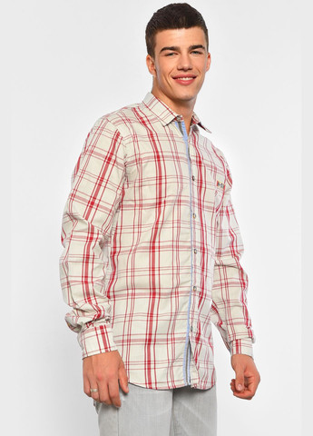 Серая джинсовая рубашка однотонная Let's Shop