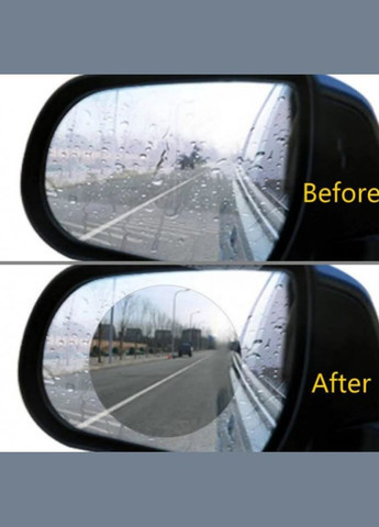 Плівка антидощ MEMBRANE для автомобілів 95х95 мм на бічне дзеркало заднього огляду (133242192) Waterproof (317297197)