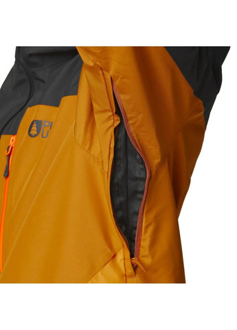 Оранжевая демисезонная куртка object jkt mns (2025) Picture Organic