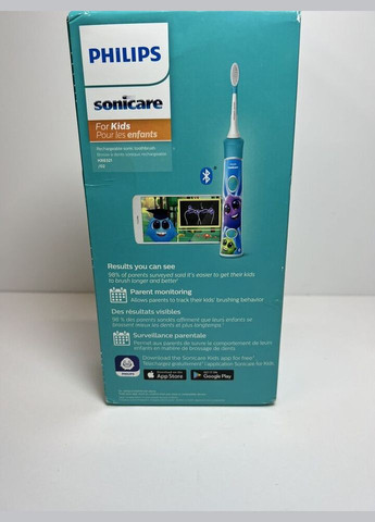 Детская электрическая звуковая зубная щетка Sonicare For Kids HX6321/02 Philips (280265876)