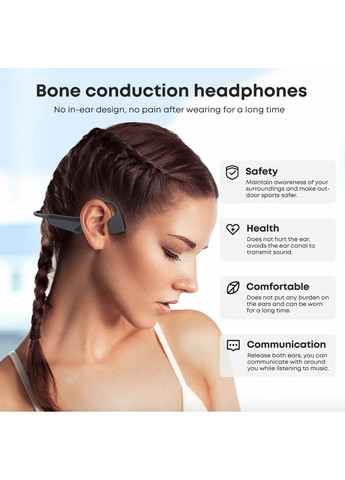 Бездротові навушники BS17 з кістковою провідністю Langsdom (299152839)