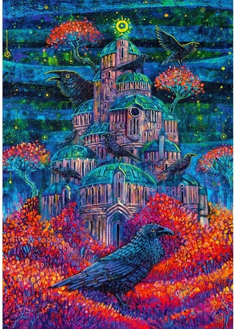 Пазл Imagination: Рок Урбаниак Крепость Королевы Ворон 1000 эл. No Brand (393479828)