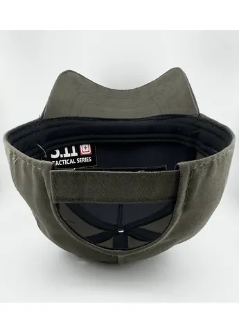 Кепка-Тракер 5.11 Tactical Series Олива, Хлопок, Ручная Работа (Размеры S, M, L/XL) No Brand (405346566)
