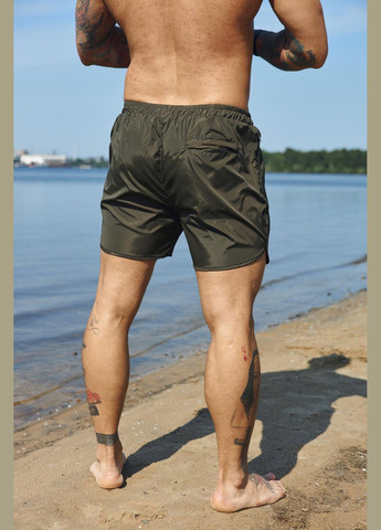 Мужские пляжные модные шорты с хорошей посадкой, комфортные для плавания летние хаки Intruder (360071953)