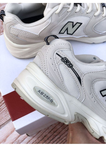 Белые демисезонные кроссовки мужские new balance 530 ivory mr530sh нью беланс 530 No Brand