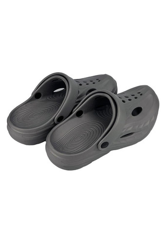 Кроксы женские на платформе темно-серые 710-403 Luck Line (332623148)