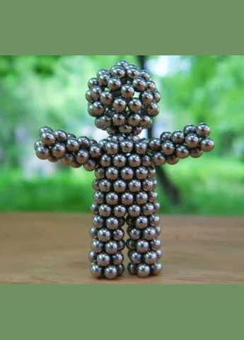 Іграшка-антистрес Neo Cube 4мм головоломка для дітей срібло (1756374518) No Brand (329694918)