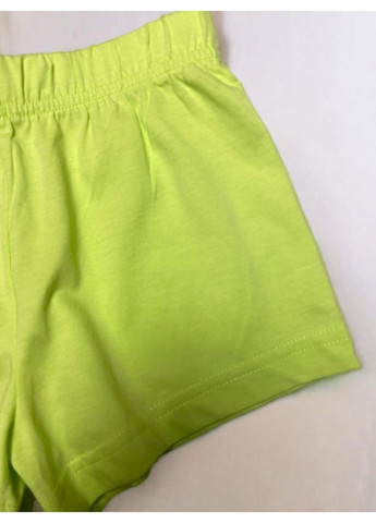Шорты детские из хлопка на девочку однотонные, лимонные. Primark (333334369)