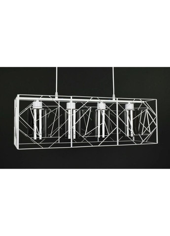 Люстра підвісна LOFT на 4 лампочки 27768 Білий 30-100х25х71 см. Sunnysky (324396701)