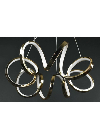 Люстра світлодіодна підвісна LED світильник для квартири на стелю ледве 27499 Золото 35-180х75х75 см. Sunnysky (335974828)