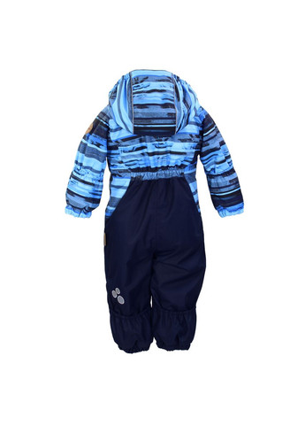 Темно-синяя комбинезон golden blue pattern/navy, полиэстер, р.80, темно-синий с синим () Huppa 36080010-90535-080