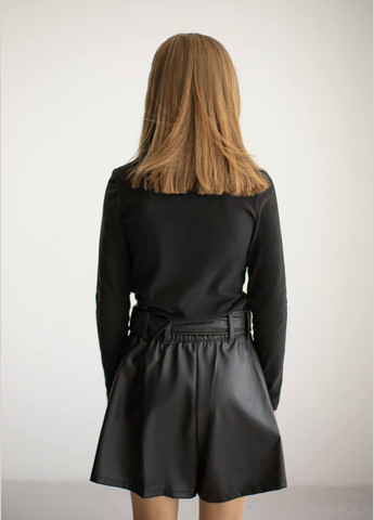 Водолазка для девочки из микрофлиса "Alice" в черном цвете — базовый элемент для стильных и теплых образов No Brand (303621249)