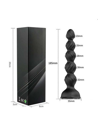 Светящаяся смарт анальная пробка Love Spouse черный – Анальные игрушки Magic Motion (370611767)