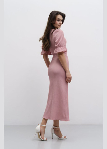 Розовое повседневный женское платье SK