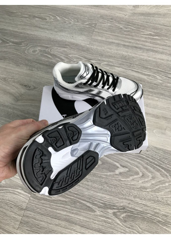 Срібні Осінні кросівки чоловічі і жіночі asics gel-kayano 14 white silver black | асікс гель-каяно 14 срібні No Brand