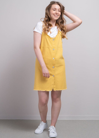 Желтое кэжуал сукня Power