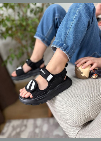 Черные босоножки для девочек из новой коллекции тм Apawwa