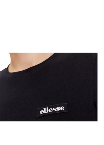 Черная демисезон футболка chelu crop t-shirt Ellesse
