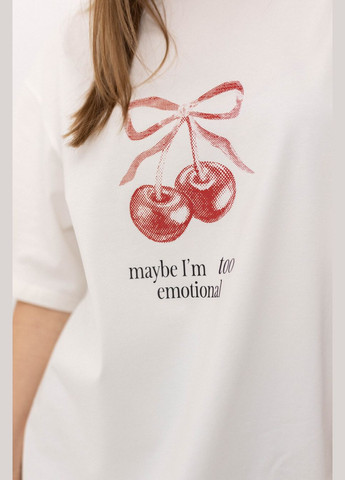 Футболка оверсайз Cherry Twice - (324270873)