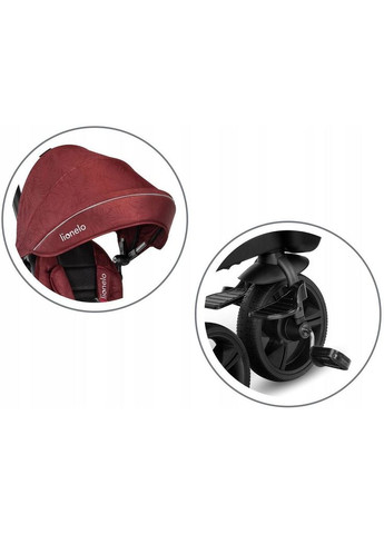 Велосипед Kori Red Burgundy, красный Lionelo LO-KORI RED BURGUNDY (336329579)