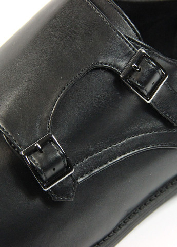 Черные повседневные, кэжуал мужские монки Pier One с ремешком