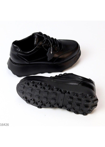 274 Кросовки Кожаные Черные Hengji чёрные демисезоны (317633688)