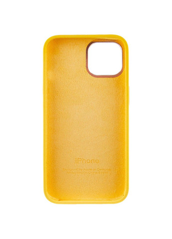 Чехол Silicone Case Metal Buttons (AA) для Apple iPhone 12 Pro / 12 (6.1") Epik (293153157)
