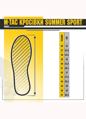 Чоловічі тактичні літні кросівки розмір (24,5 см) Чорний (Summer Sport Black) M-TAC (296654271)