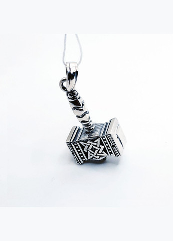 Підвіска срібло 925° 5,12г. мель оберег квадрат зварога () Bigsun 1446 (305583178)