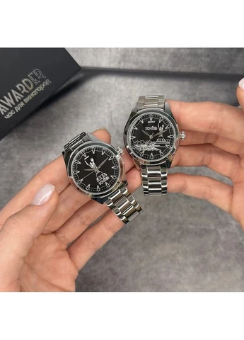 Наручний годинник 035 Київ II Silver-Black Awarder (377734832)