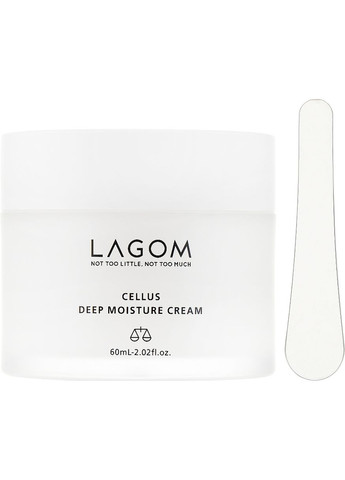 Крем зволожувальний з рослинними стовбуровими клітинами Cellus Deep Moisture Cream 60ml (801736-139968) LAGOM (368601331)