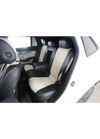 Авточехлы Mercedes EQC-Class (N293) 2019+ (Экокожа+Антара) Чехлы в салон EMC-ELEGANT EMC ELEGANT (398183072)